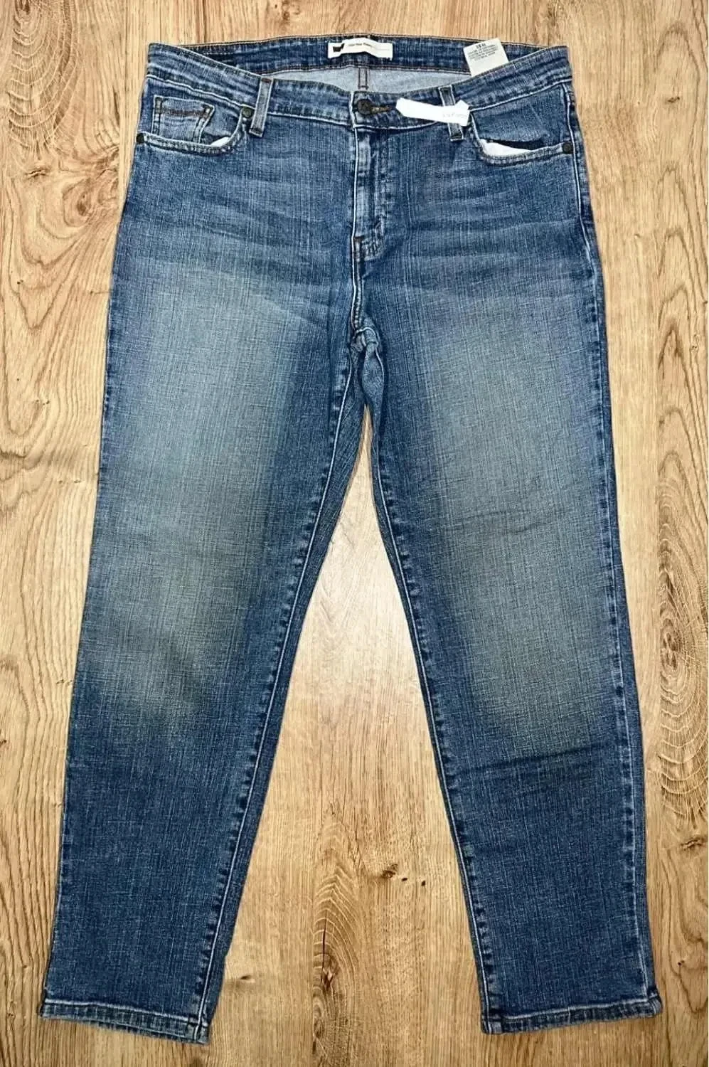 Jean Levi's Mid Rise Skinny Taille 14 Prepy Bleu Lvf 053 – photo 2